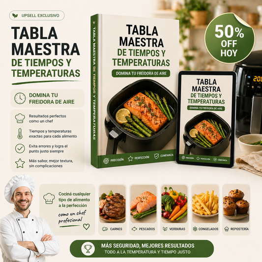 Tabla Maestra de Tiempos y Temperaturas